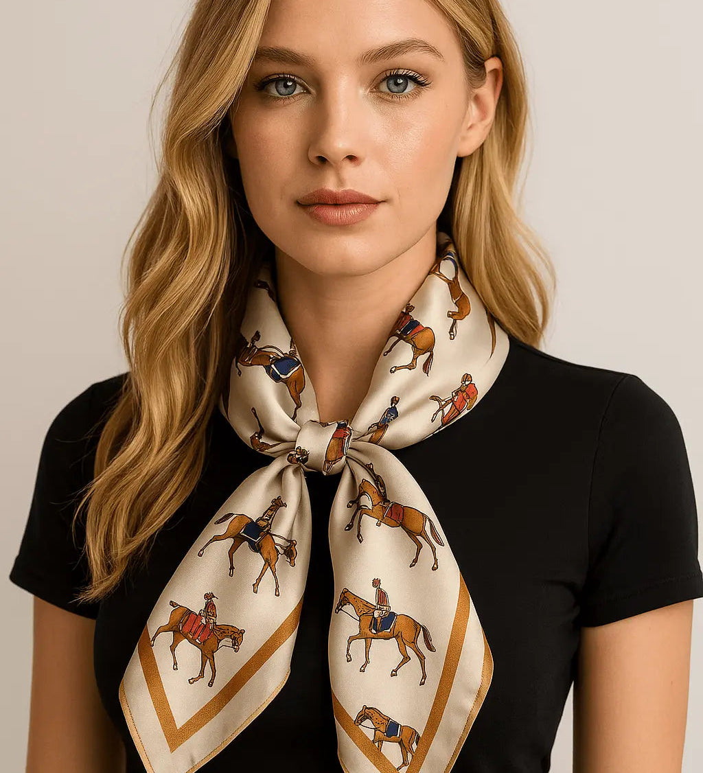 Foulard Fortuna (100% seta - 53 cm)