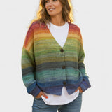 Fran™ | Cardigan vivace con bottoni