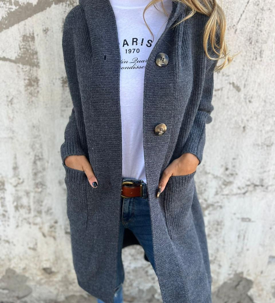 Giselle Cappotto Lungo In Maglia