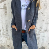 Giselle Cappotto Lungo In Maglia