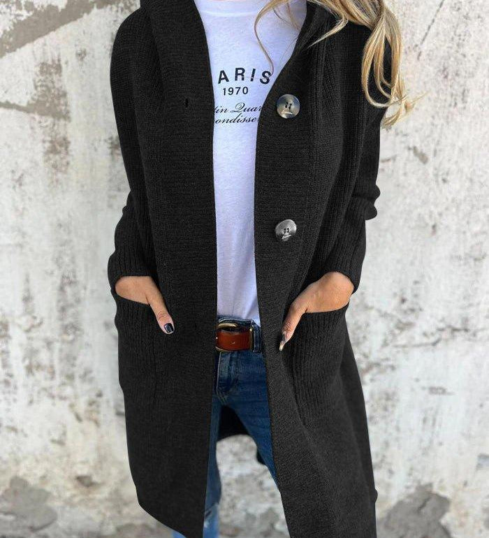 Giselle Cappotto Lungo In Maglia