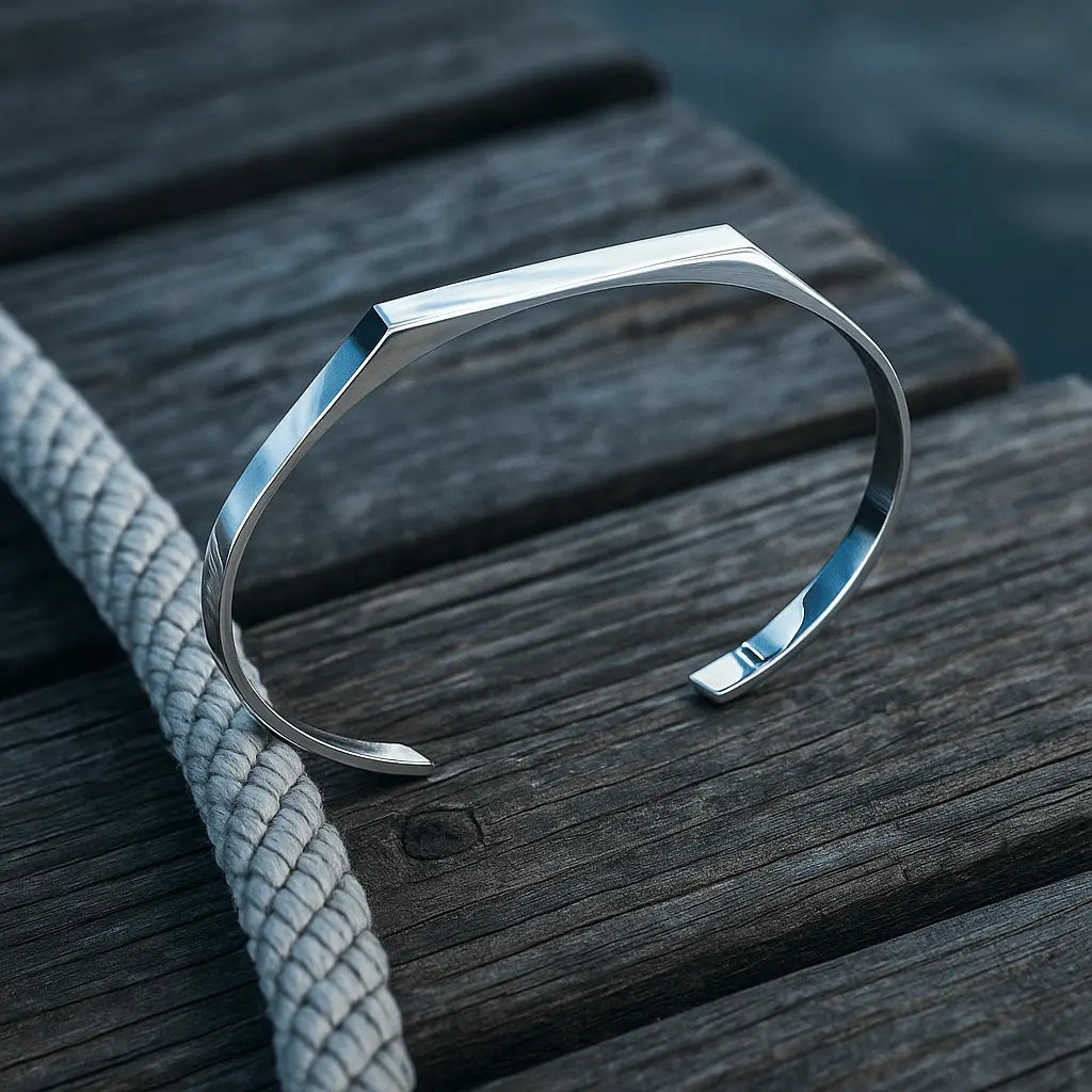 Bracciale Hopeisinen con catene