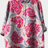 Jasminka | Blusa premium elegante con bordo in pizzo per un look perfetto