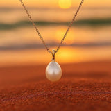 Collana di perle delicate