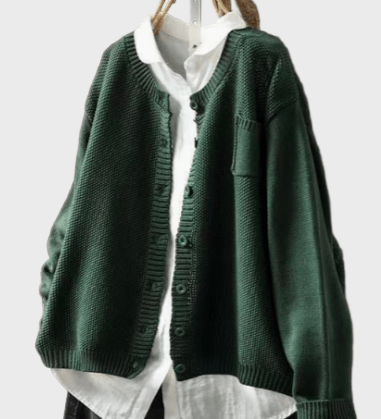 Cardigan lavorato a maglia morbido