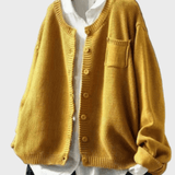 Cardigan lavorato a maglia morbido