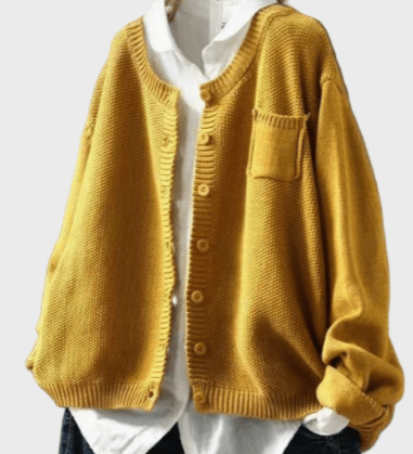 Cardigan lavorato a maglia morbido