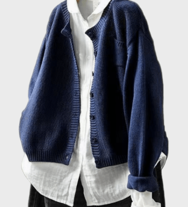 Cardigan lavorato a maglia morbido