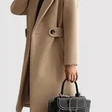 Cappotto con cintura