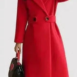 Cappotto con cintura