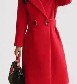 Cappotto con cintura
