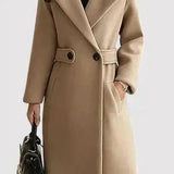 Cappotto con cintura