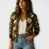 Kaélīn – Giacca bomber floreale