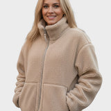Kaja™ | Cappotto teddy elegante