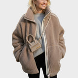 Kaja™ | Cappotto teddy elegante