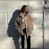 Kaja™ | Cappotto teddy elegante