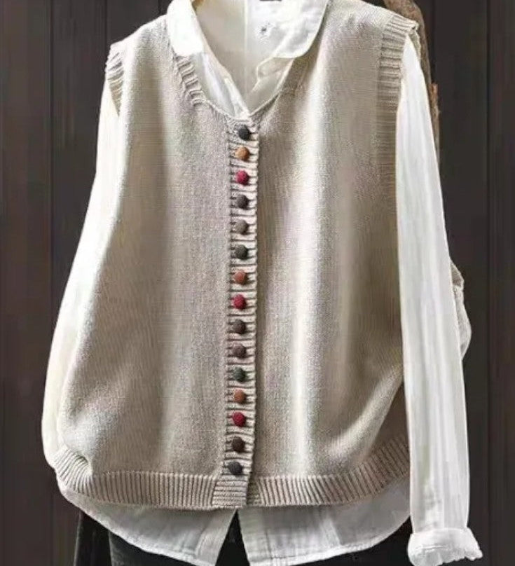 Karmen™ | Gilet Lavorato Elegante