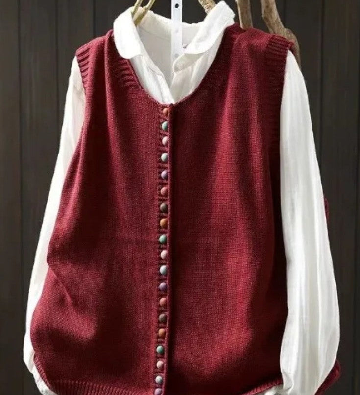 Karmen™ | Gilet Lavorato Elegante