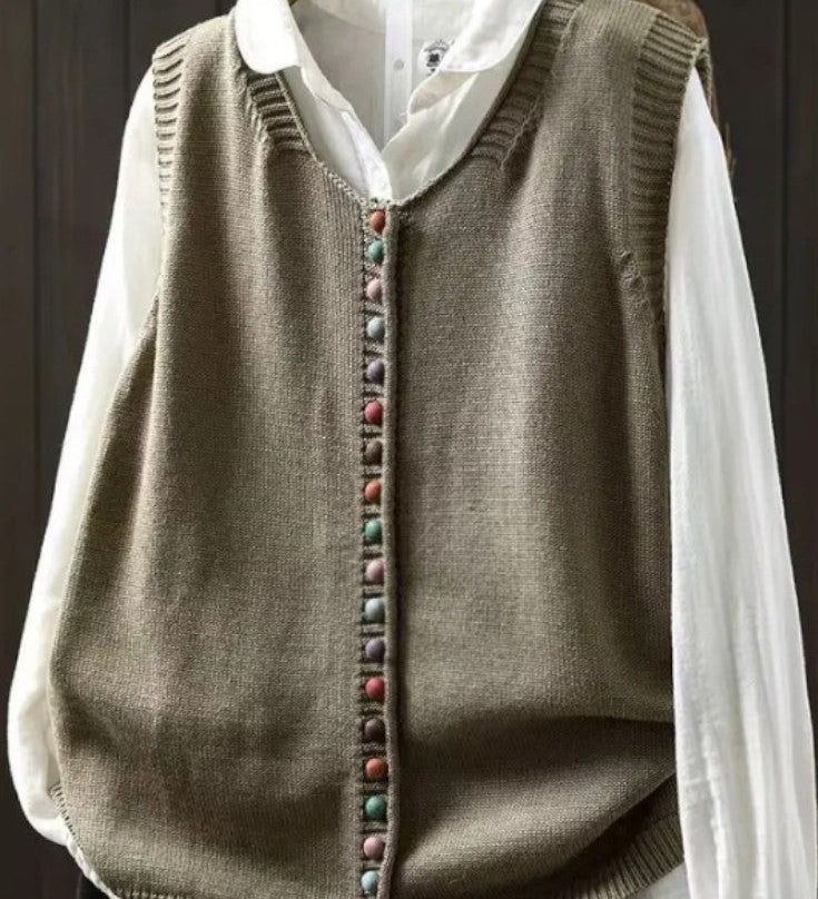 Karmen™ | Gilet Lavorato Elegante
