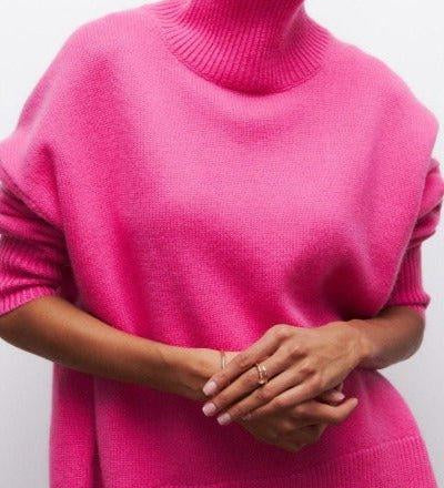 Katrielle™ Maglione con colletto alto