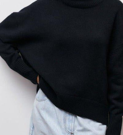 Katrielle™ Maglione con colletto alto