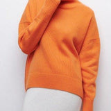 Katrielle™ Maglione con colletto alto