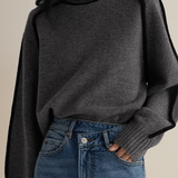 Lara™ Maglione con colletto alto