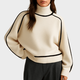 Lara™ Maglione con colletto alto