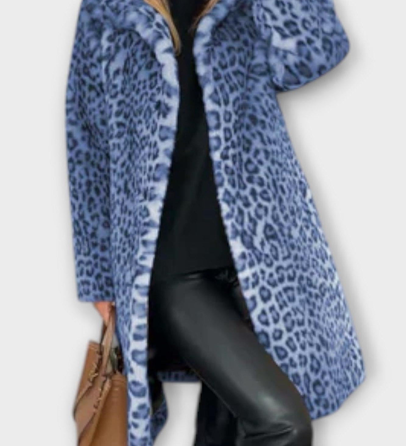 Cappotto leopardato