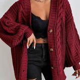 Maglione Oversize In Maglia Lina