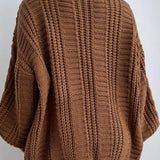 Maglione Oversize In Maglia Lina
