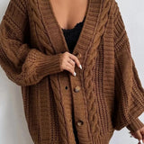 Maglione Oversize In Maglia Lina