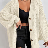 Maglione Oversize In Maglia Lina