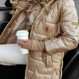 Marcella™ | Elegante cappotto autunnale con cappuccio