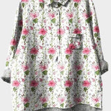 Marieke | Blusa floreale di lusso con uno stile unico