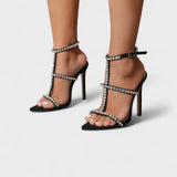 Natalia | Scarpe con tacco a stiletto in sughero