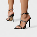 Natalia | Scarpe con tacco a stiletto in sughero