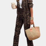 Nusa Leopard Set a Maniche Lunghe