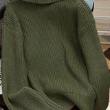 Maglione olivastro