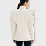 Blazer con spacco