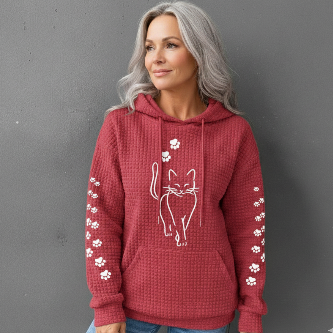 Nikola – Comoda e calda felpa da donna con cappuccio