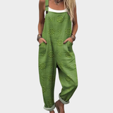 Salopette – Verde Comfort con Design Floreale