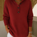 FIRENZE | Polo Sweater with V-Neck