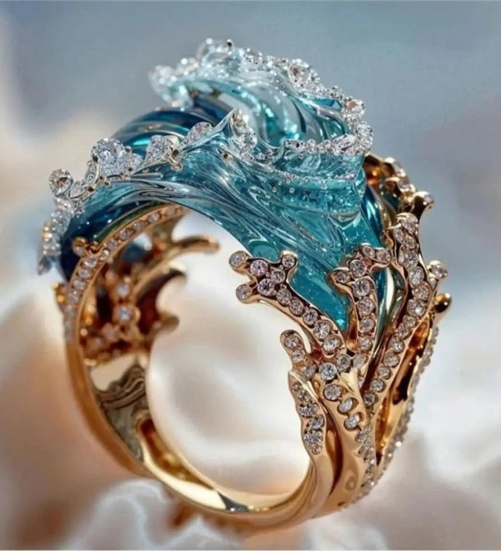 Anello ispirato alle albicocche Vizuuri