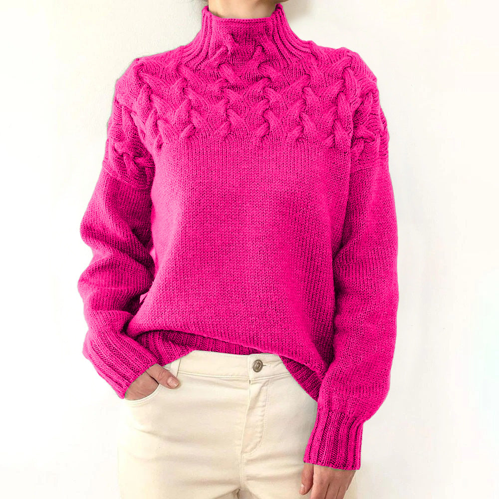 Elena | Caldo Maglione con Collo Alto