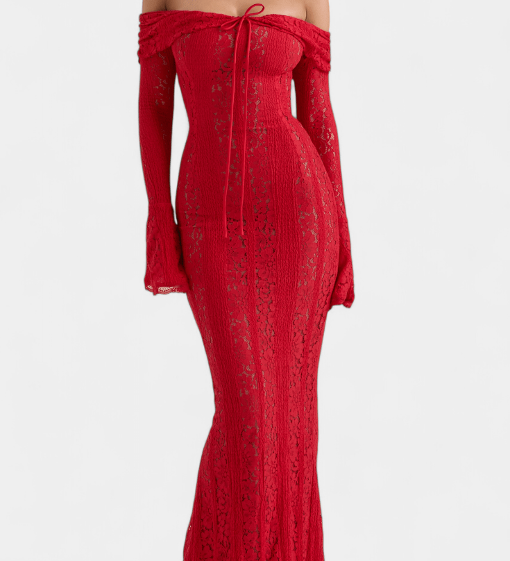 Rosalie™ | Abito elegante con spalle scoperte