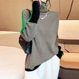 Eleanor | Herringbone Luxe High Neck Sweater