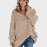Sára™ | Maglione leggero con scollo rotondo