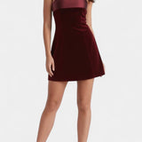 Sariya™ | Abito in velluto elegante