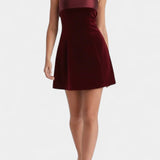 Sariya™ | Abito in velluto elegante